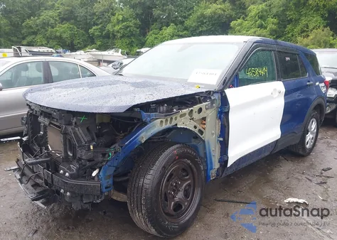 2020 Ford Police Interceptor из США, поврежденный, VIN 1FM5K8AB8LGC15440